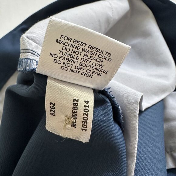 Peter Millar Wicking Performance Golf Shorts Blue Navy Size 42 Moisture Wicking - Picture 5 of 10